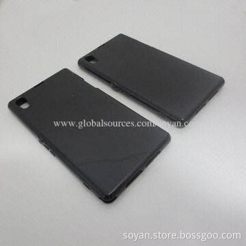 TPU Case for Sony Xperia Z1, Available in Solid Colors, Small MOQ with Manufacturing Price